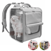 Balo Phi Hành Gia Vuông Lớn Vận Chuyển Chó Mèo (Dưới 12kg) - Paddy Pet Shop